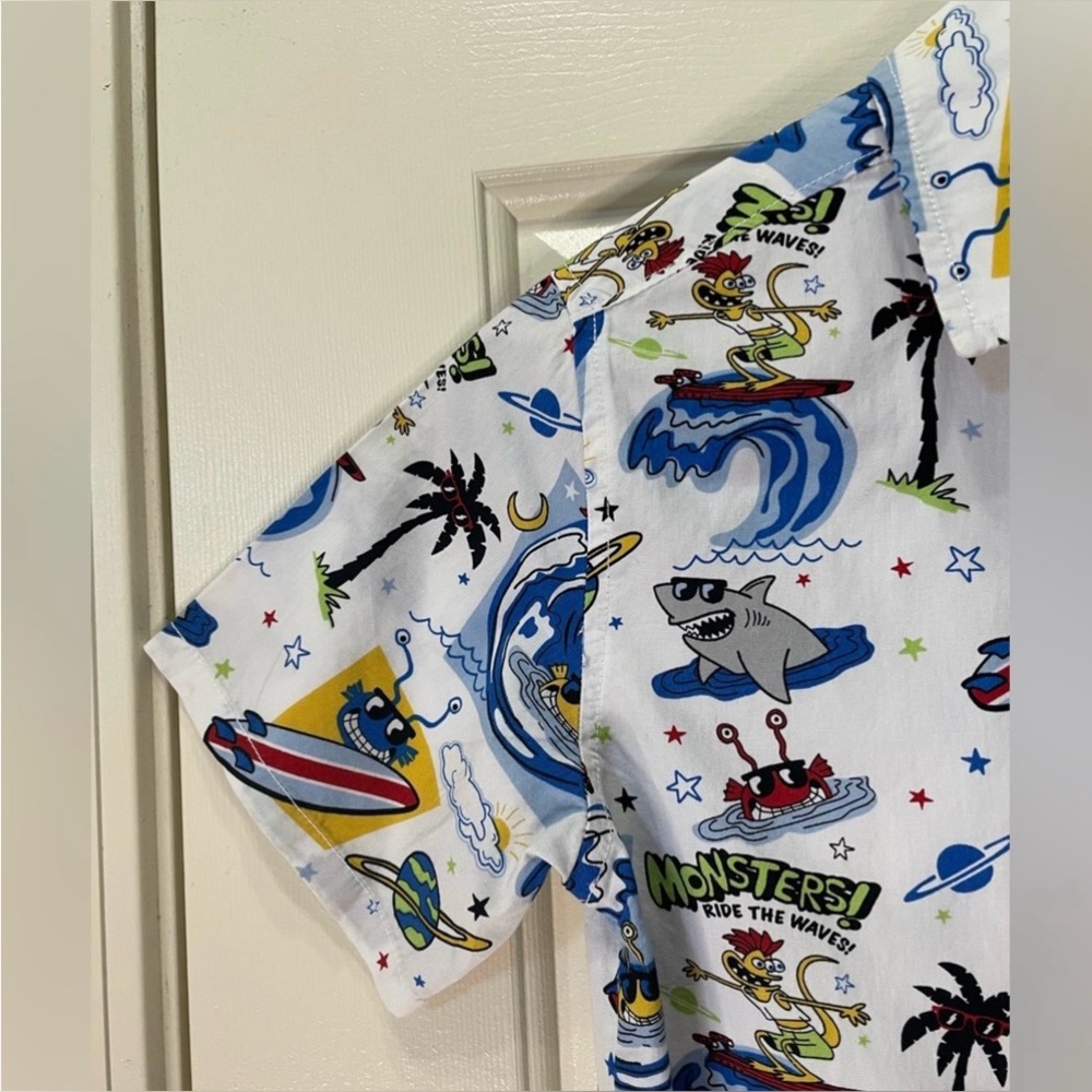 ♻️365 KiDS Boy’s Short Sleeves Shirt♻️ - Picture 5 of 9